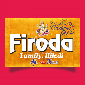 Marriage Party Sticker